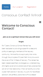 Mobile Screenshot of consciouscontactretreat.com